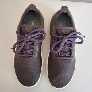 Allbirds Wool Runners Merino Wool Sneakers Classic Lace Up Cozy Shoes Gray Sz 8